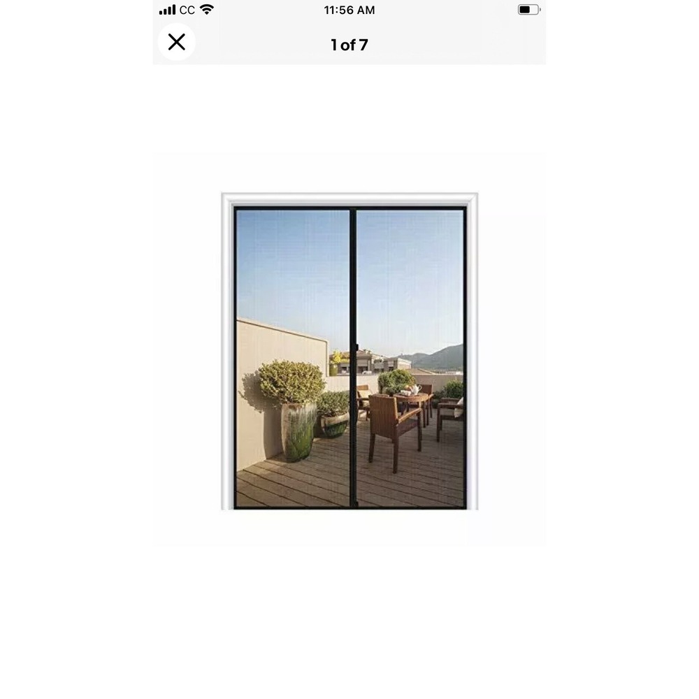 MAGZO Magnetic Screen Size 72 x 80 Inch. New